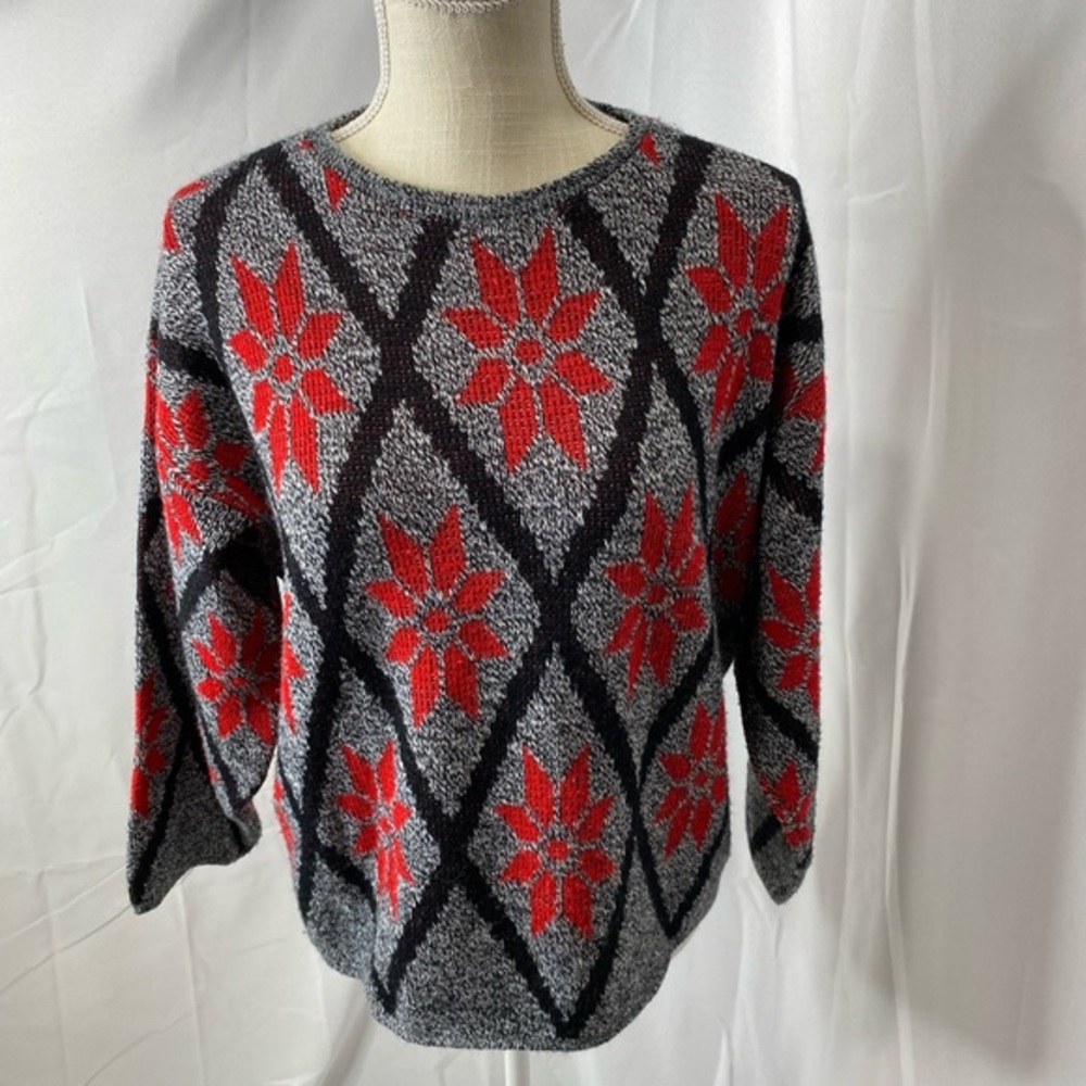 Vintage 80s 90s Separate Issue acrylic lightweight sweater